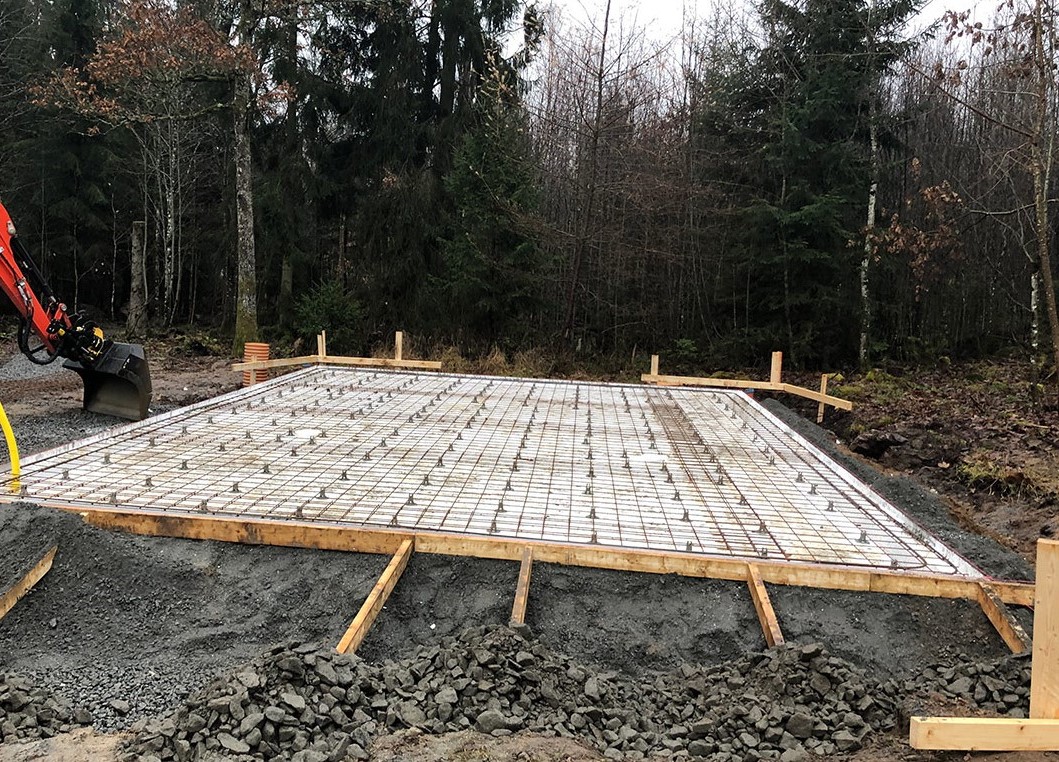 9. Anlagga Husgrund Gjutning Betongplatta (1)