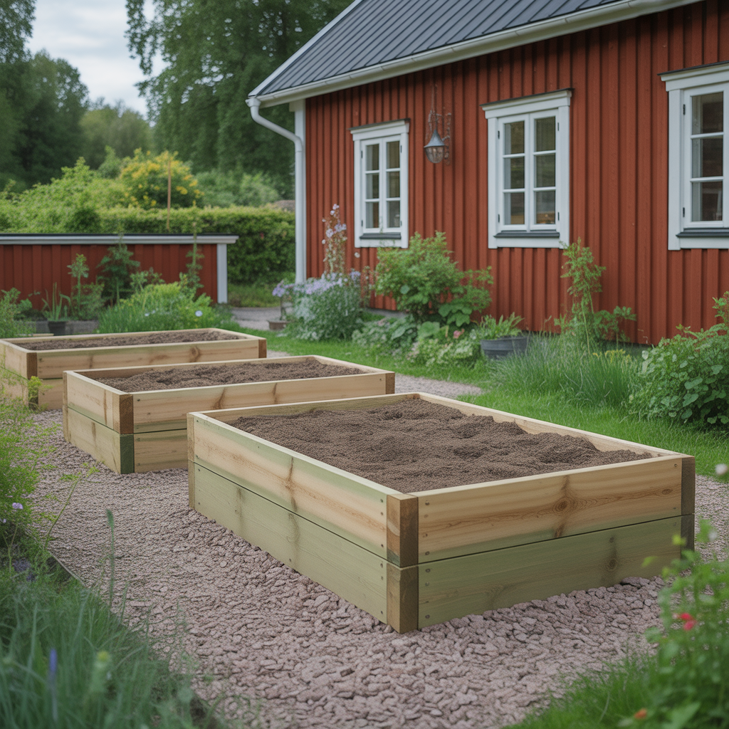 12.Sa bygger du upphojda rabatter for battre dranering