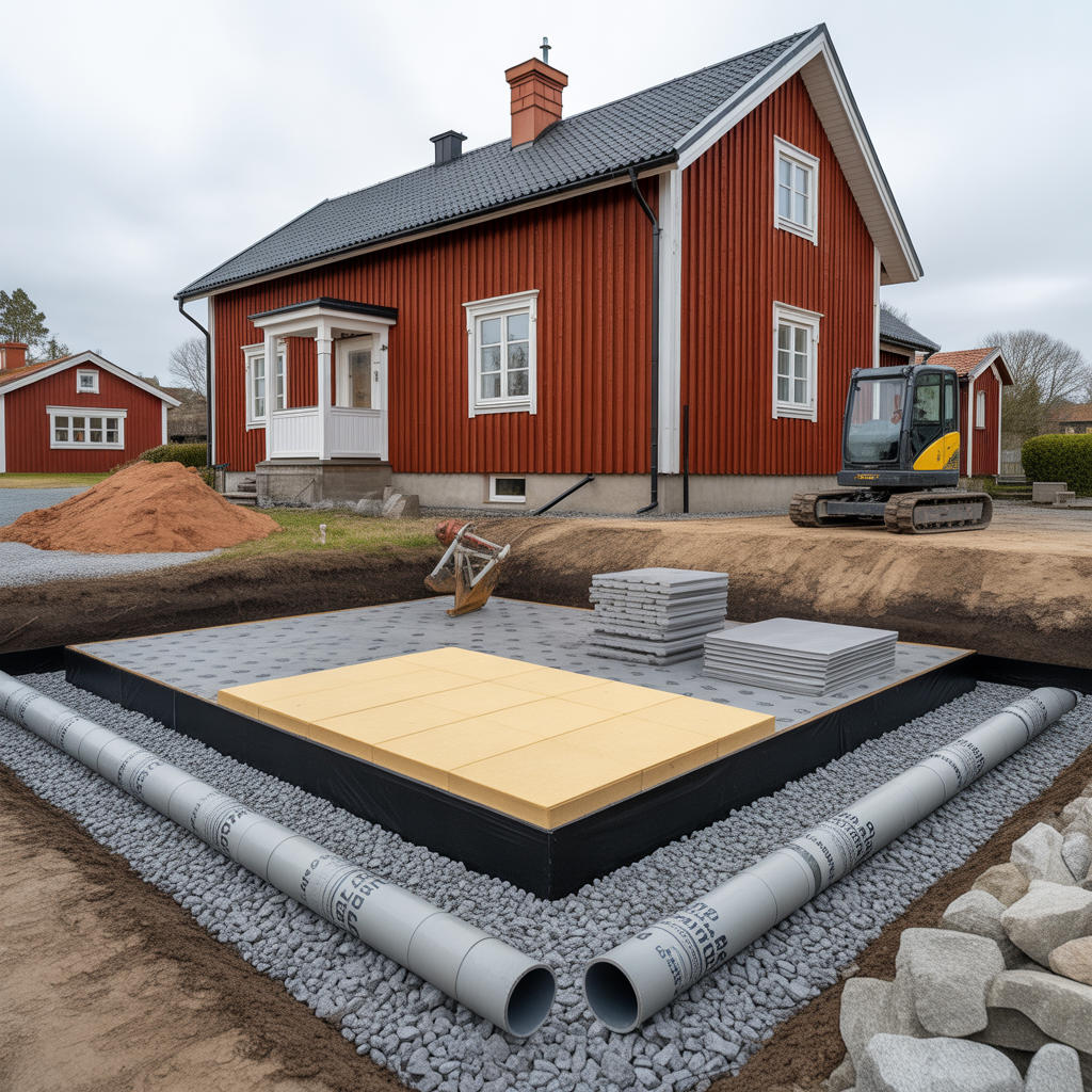 kostnad for dranering runt husgrund 2025 metodval och prisfa